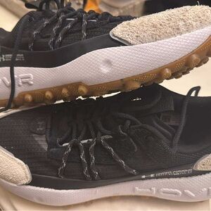 Under Armour Black and White Athletic Shoes